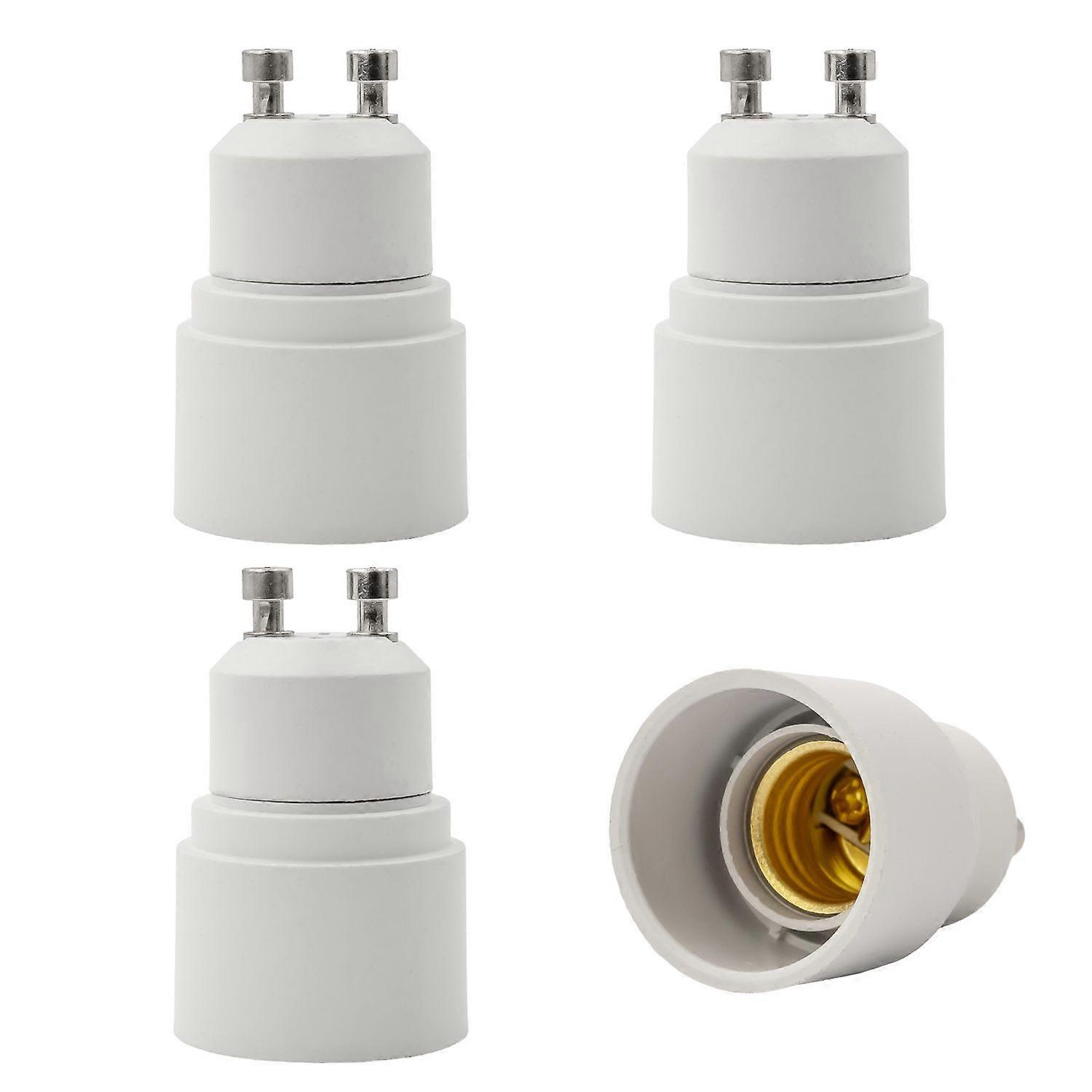 E27 to G9 lamp base adapter in WHITE – 4x lamp adapter for reformatting from E27 to G9