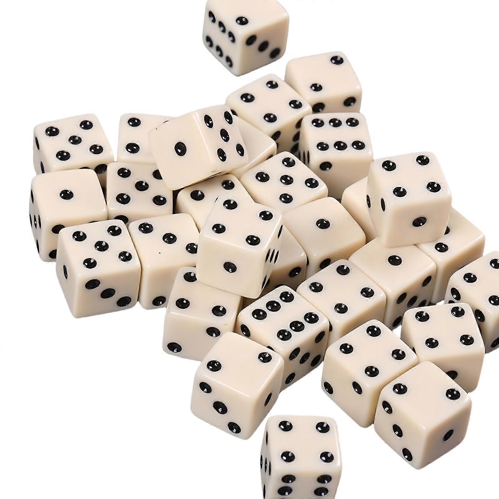 Pack Of 50 12mm Square Border Die Traditional Cream Color Permanent Acrylic Substance For Board Contests And Math Education Multicolor