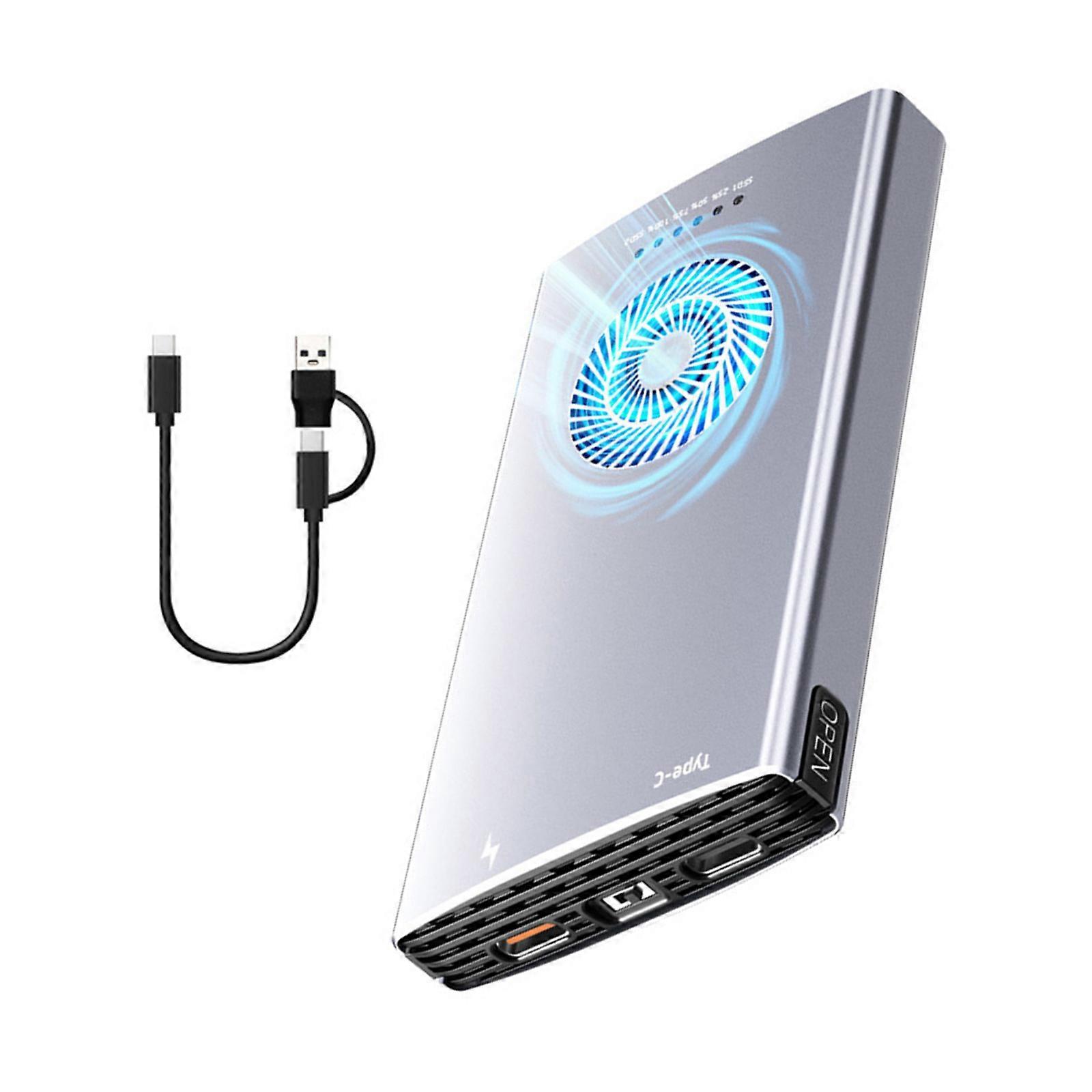 Custodia SSD M.2 NVMe a due alloggiamenti Leghe di alluminio Dock per unità esterne 20 Gbps Trasferimento dati ad alta velocità Modalità di sospensione automatica Multicolore