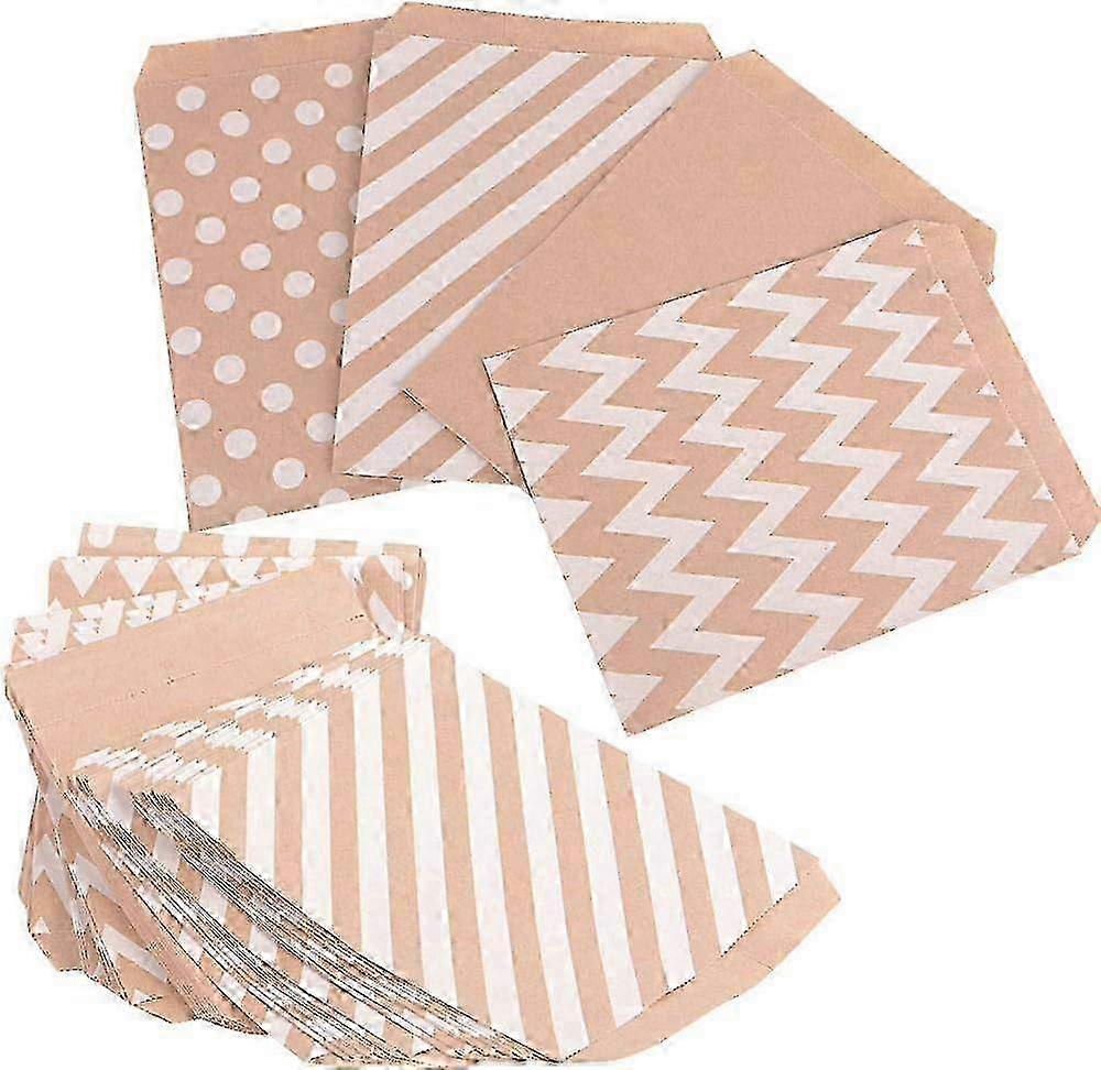 Party Favor Bag, Multi-purpose Treat Bag With High-strength Paper, Suitable For Wrapping Small Christmas Gifts And Advent Calendars, Recyclable And 20