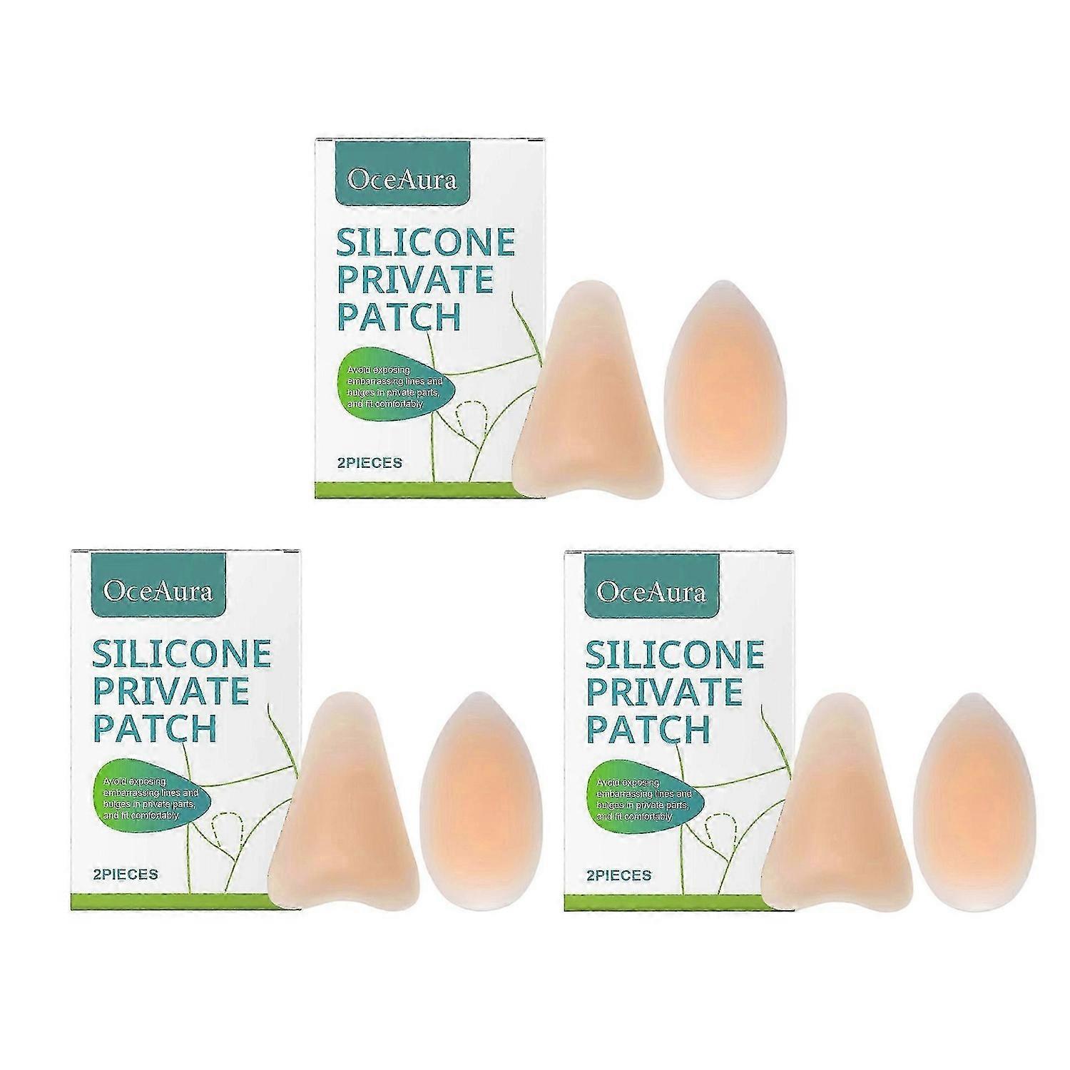 Camel Toe Concealer for Women, Seamless Camel Toe Hider, Reusable Invisible Self-Adhesive Silicone Camel Toe Pads Avoid Embarrassing Lines Bulges, Cam