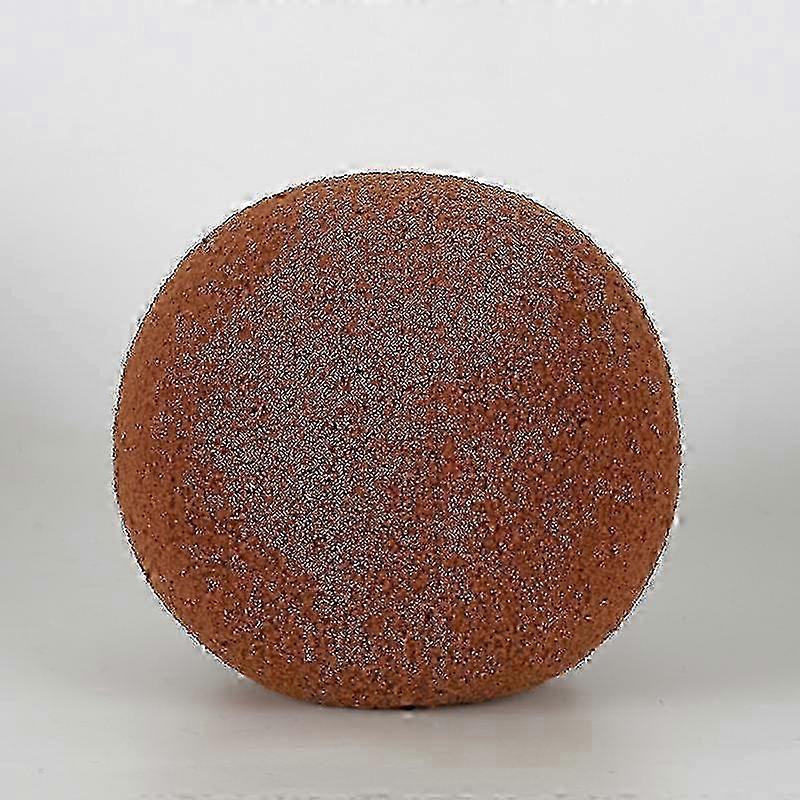 Plush Round Wool Cushion Nordic Ball Shaped Solid Color Stuffed Soft Pillow For Sofa Office Waist Rest Throw Pillow