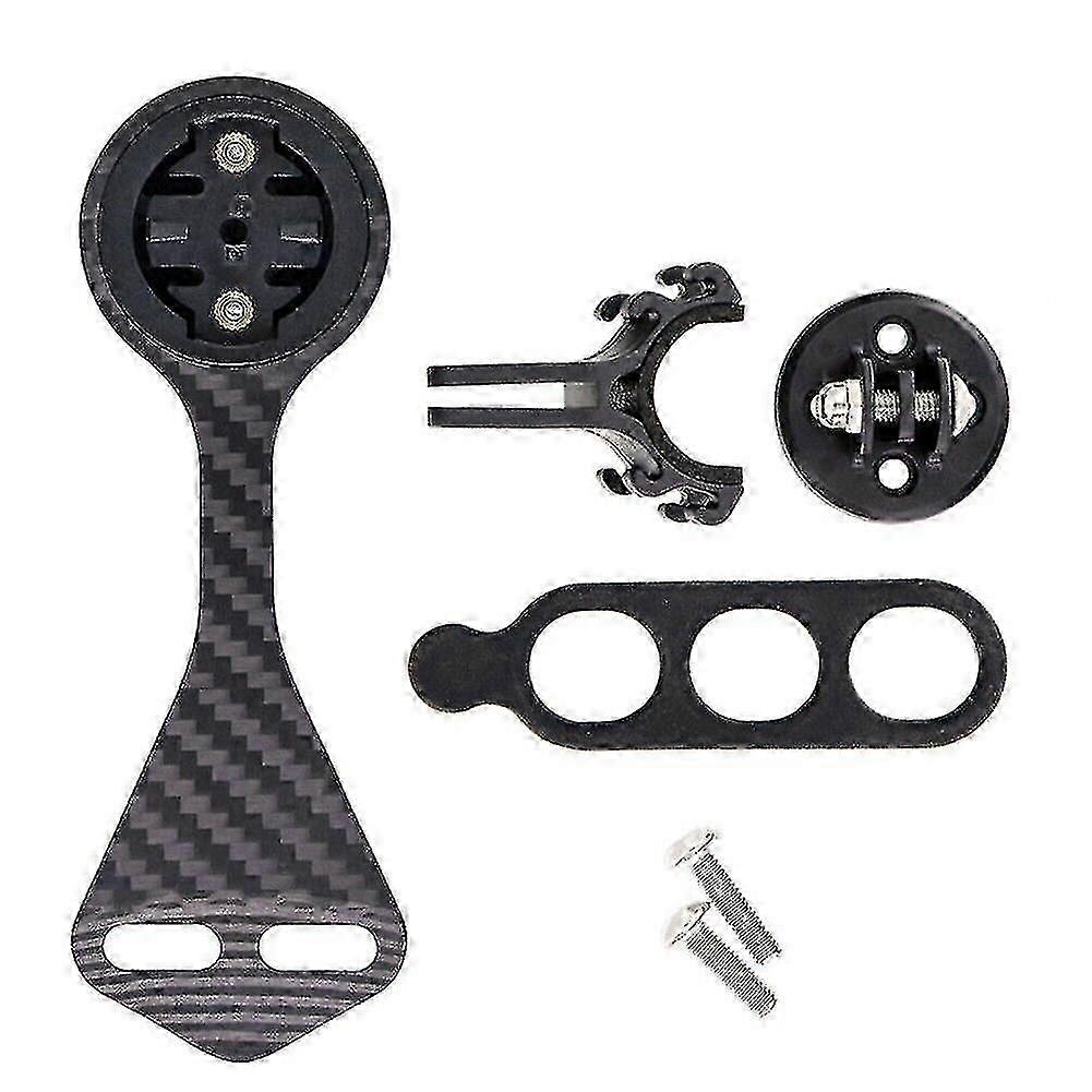 Road Bikes Bicycles Handlebar Computer Odometer Mount For F12 F Most For Garmin(black)(4pcs)