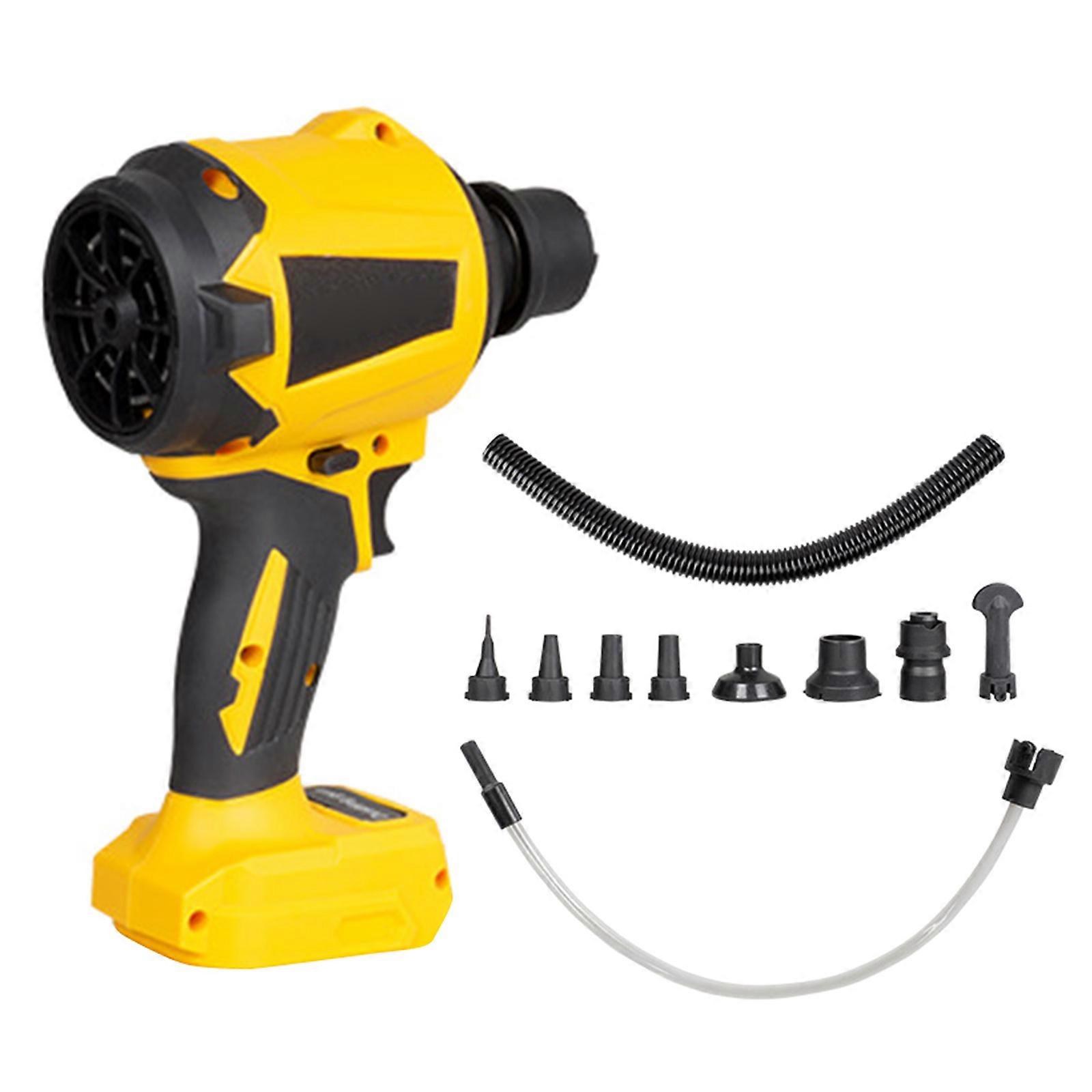 Versatility Handheld Cordless Dust Blower With Stepless Speed Motor And Builts In LED Light For Enhances Visibility Multicolor