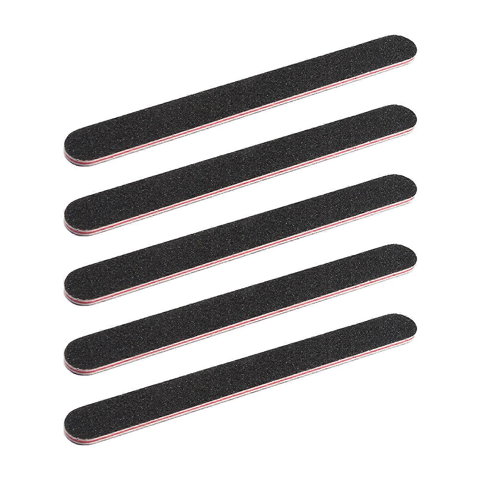 Double Partial Unguis File And Pad 180/100 Courage Professional Manicuring Pedicure Tool With Reinforced Plastic Base Permanent Washable Plan