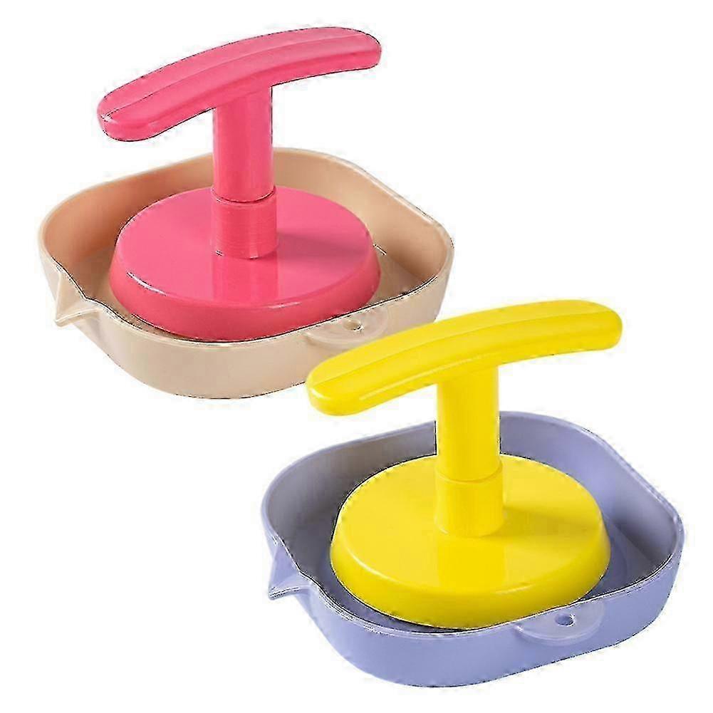 New Creative Rotating Pressing Garlic Ginger Mashing Artifact