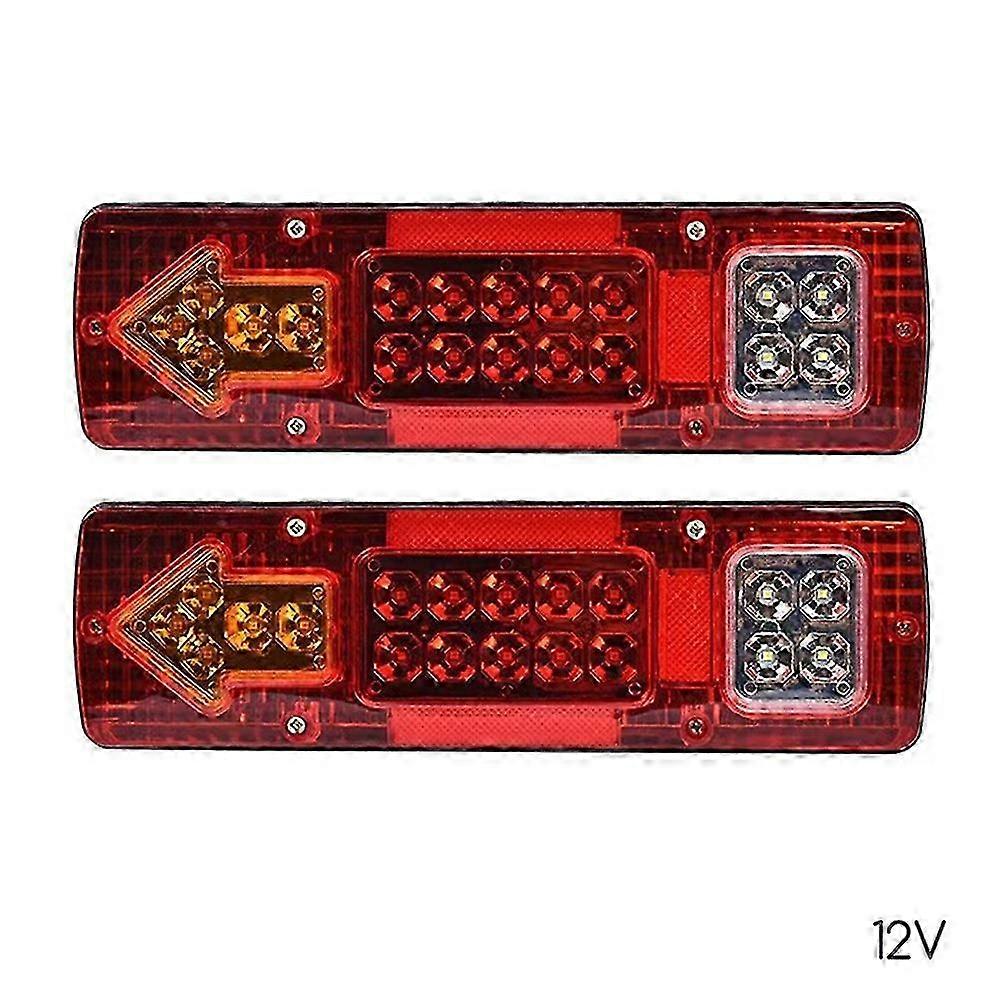 Brake Reverse Lamp Extra Bright Compact LED Taillight Truck Accessories