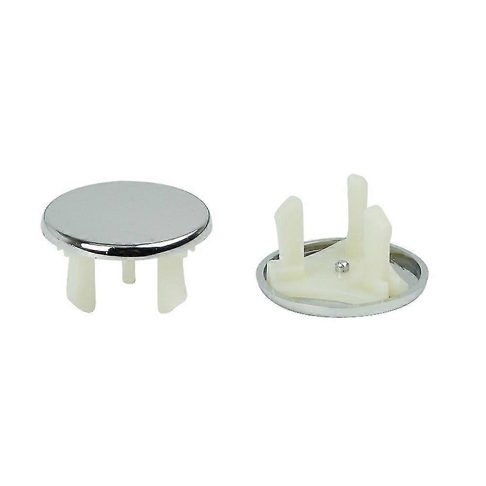 Ceramic Basin Overflow Cover ABS Trim, Decorative Bathroom Sink Accessory Easy Install (32mm)