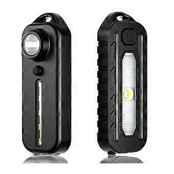 Outdoor Pen Clip Safety Warning Light Rechargeable Flashlight Outdoor Multi-Function Shoulder Strap Light