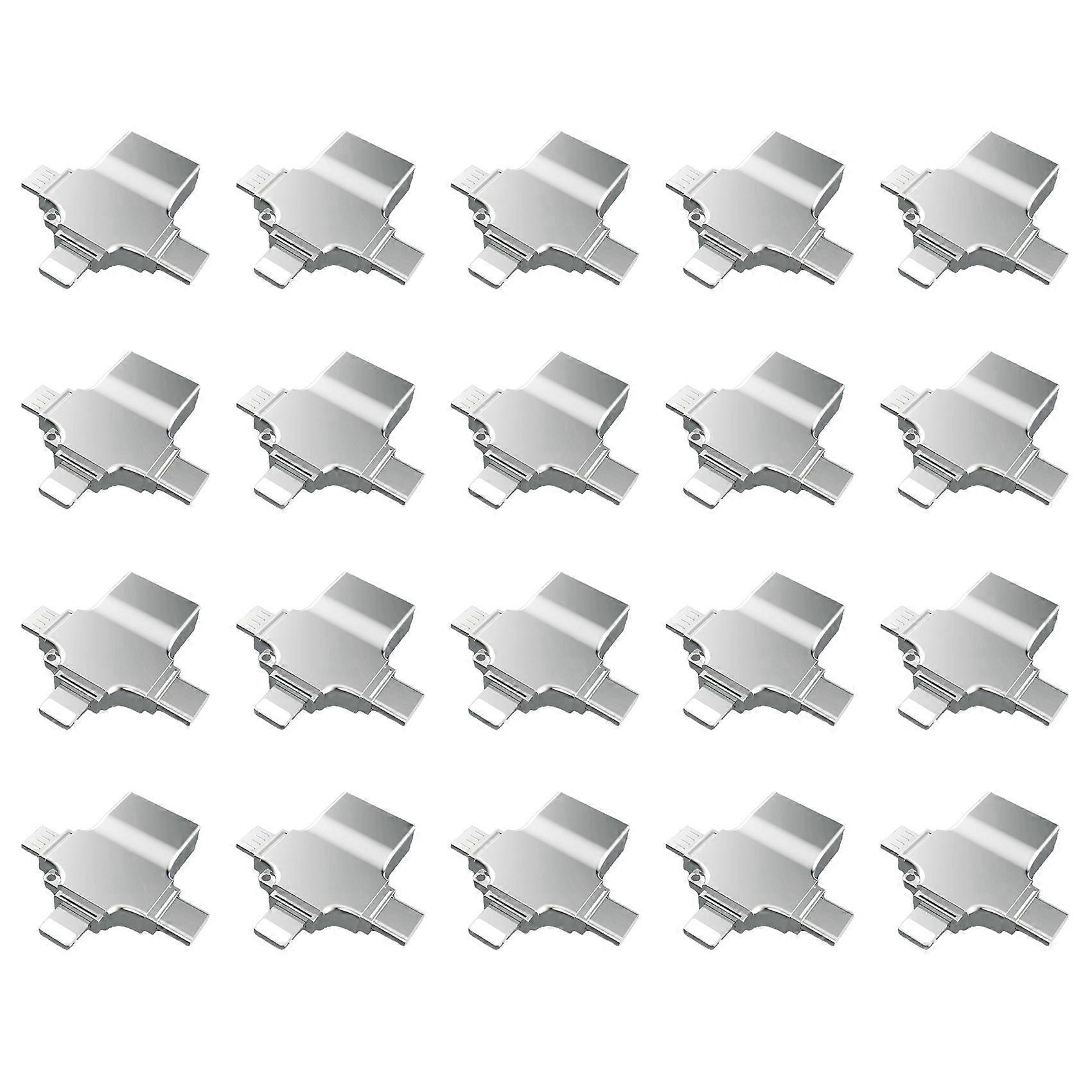 20X SD Card Reader Micro-Card Adapter 4 in 1 USB 3.0 Micro-Sd to USB Cardreader USB for Apple Interface OTG Adaptador