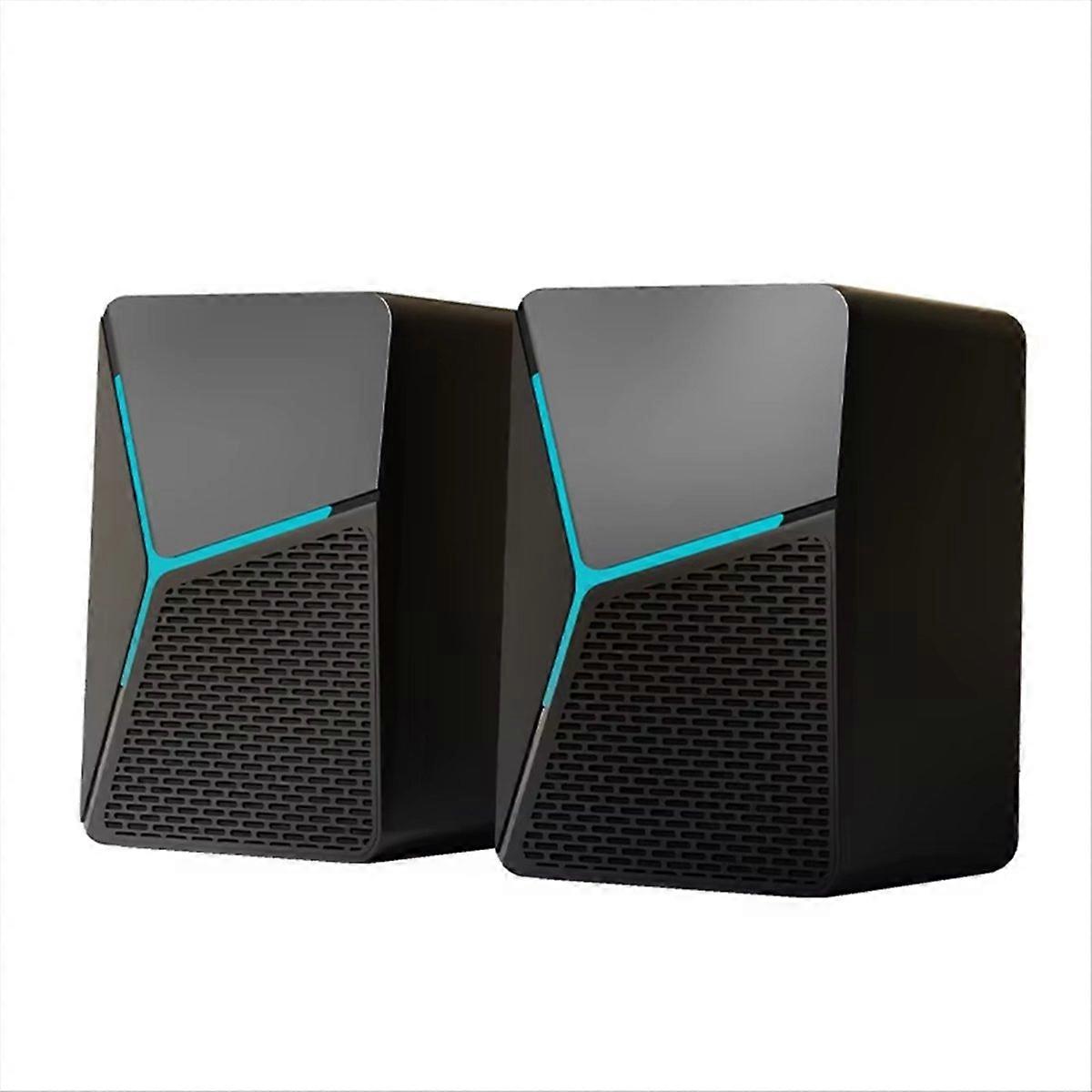 Mini USB Powered Colorful RGB Wired Gaming Computer Bluetooth Speaker