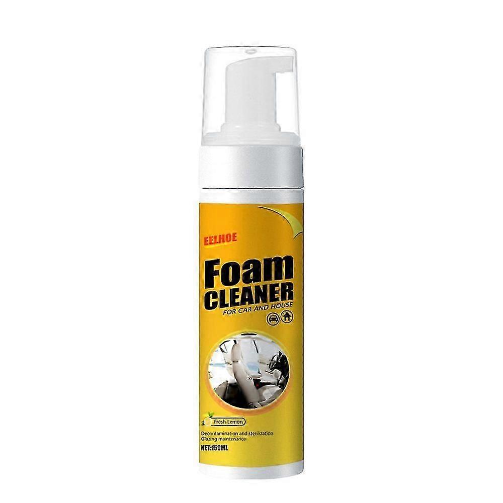Multi-Functional Car Interior Foam Cleaner - Safe, Fast-Acting & Gentle for Seats, Steering Wheel & Surfaces - 150ml Compact & Easy to Use