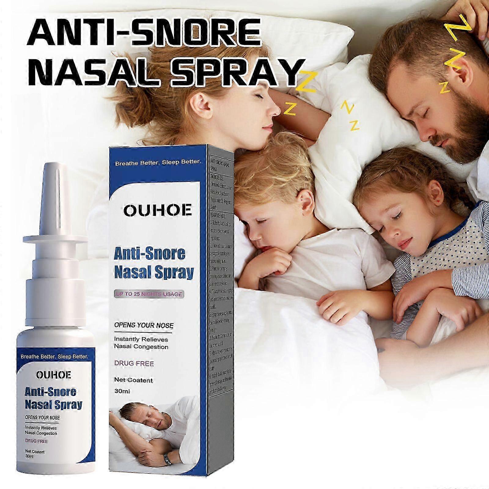 anti-snoring nasal spray is formulated with chamomile extract