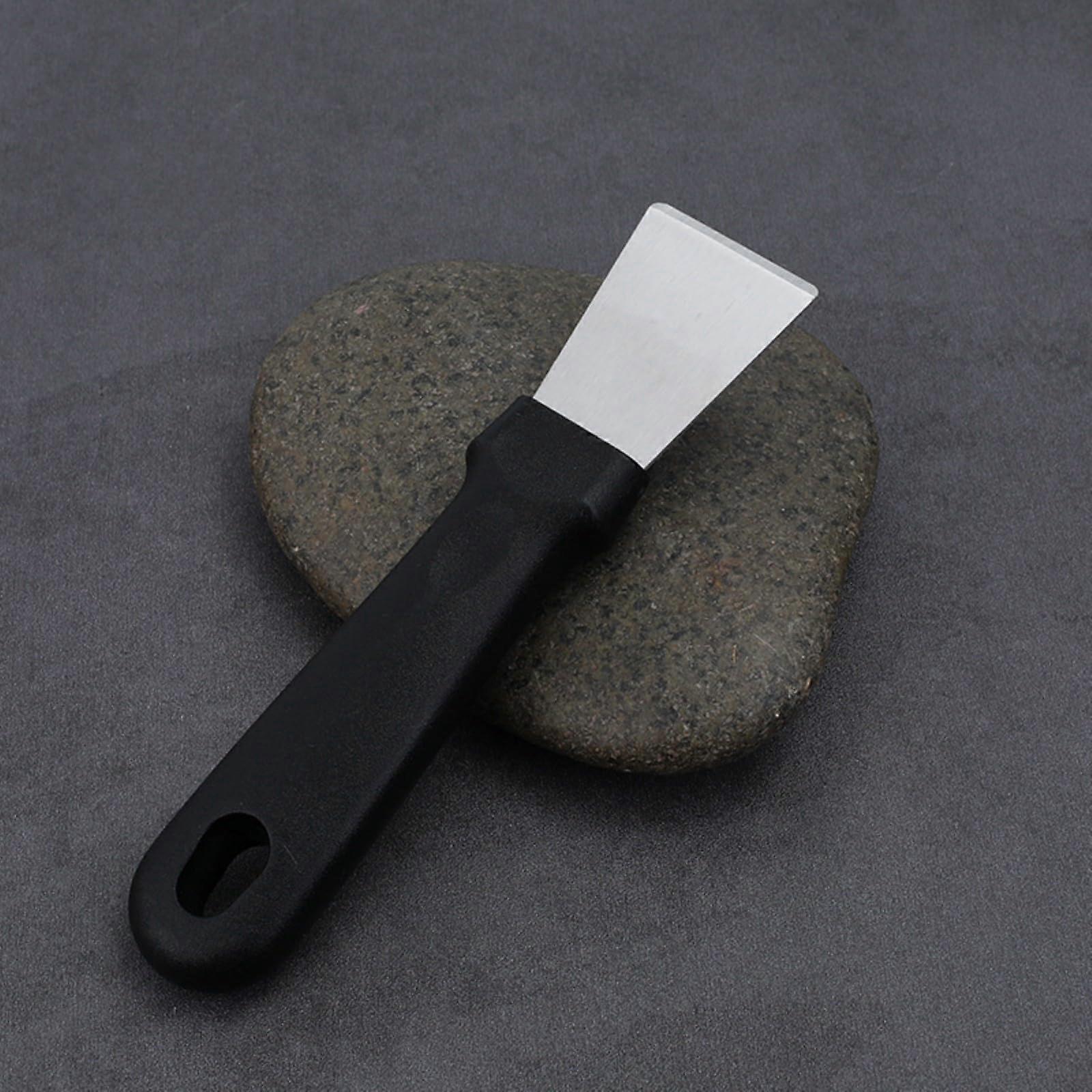 Stainless Steel Grill and Griddle Scraper Tool Heavy Duty RustResistant Blade for BBQ Cleaning
