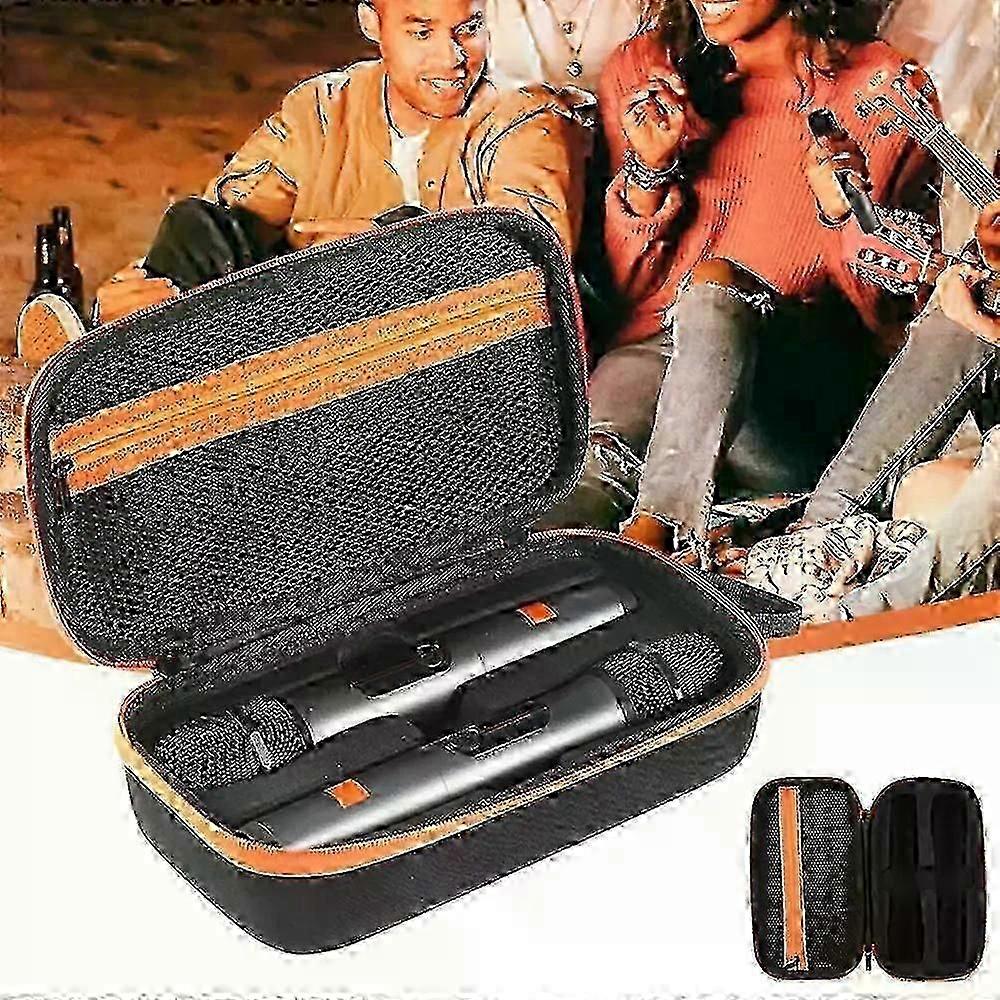 JBL PartyBox Wireless Microphone Rechargeable Mic with EVA Storage Casex