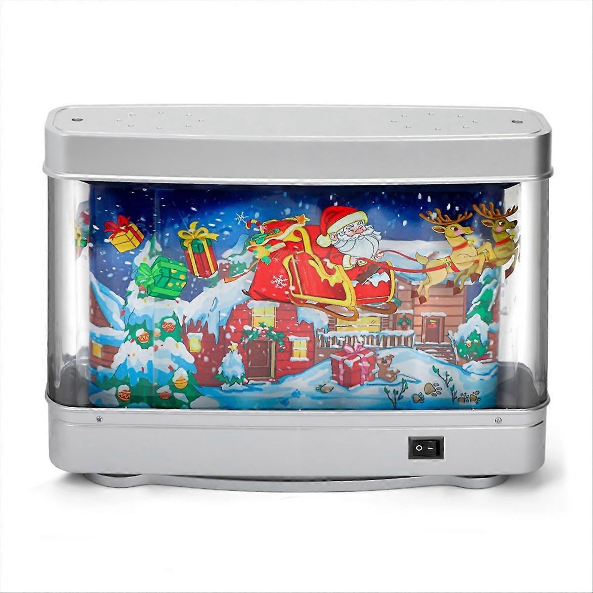 LED Fish Tank Night Light Aquarium Decor UK Plug