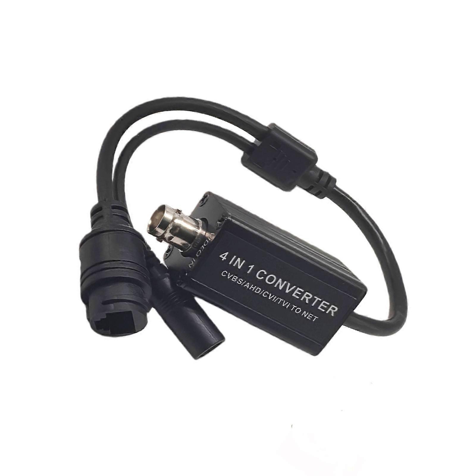 Professional CCTV Adapter Converting Analog Video To Digital Supporting H.265 Encoding RTSP Streaming 1080P Resolution Multicolor