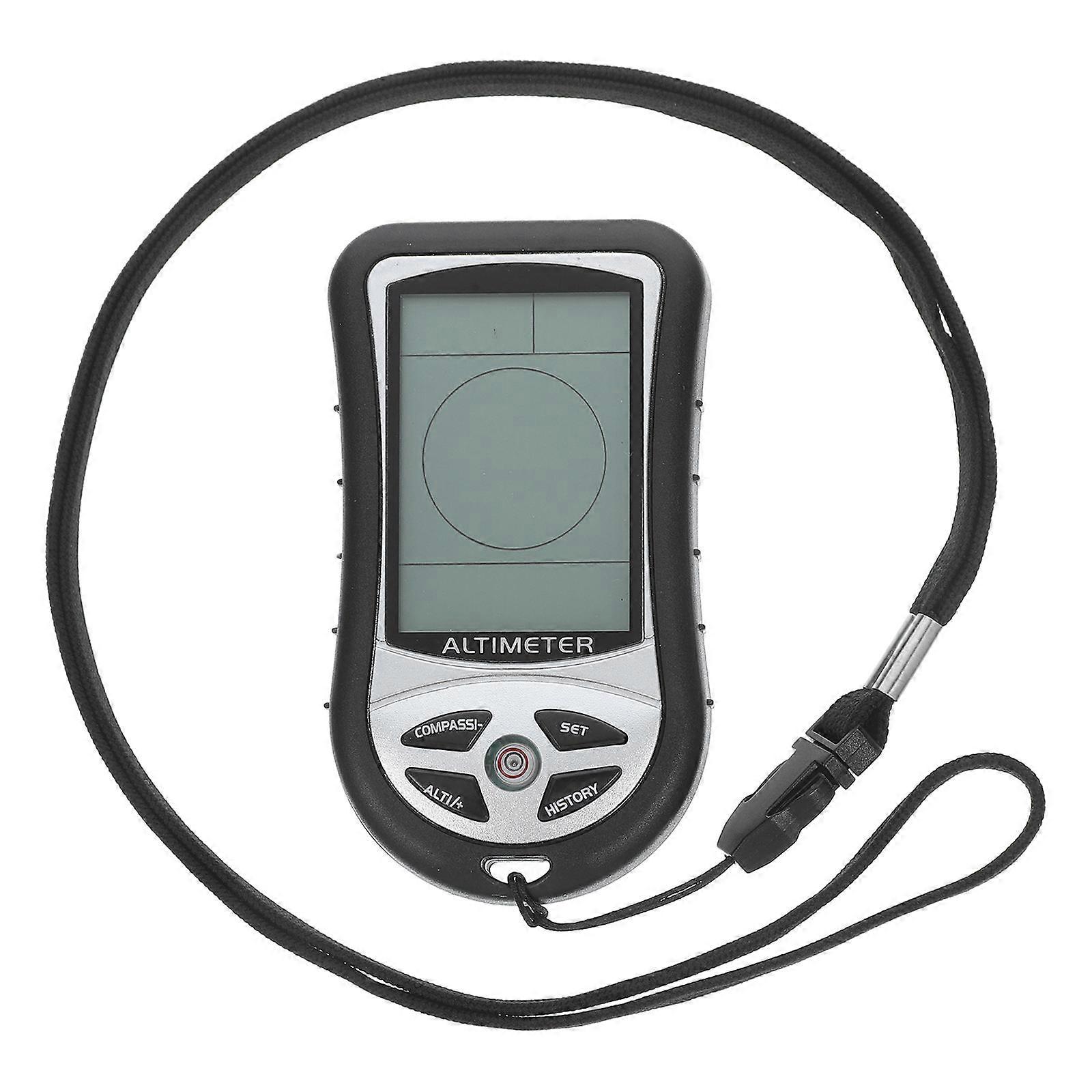 Outdoor Digital Barometer Compass Device for Hiking with Multifunction Meter