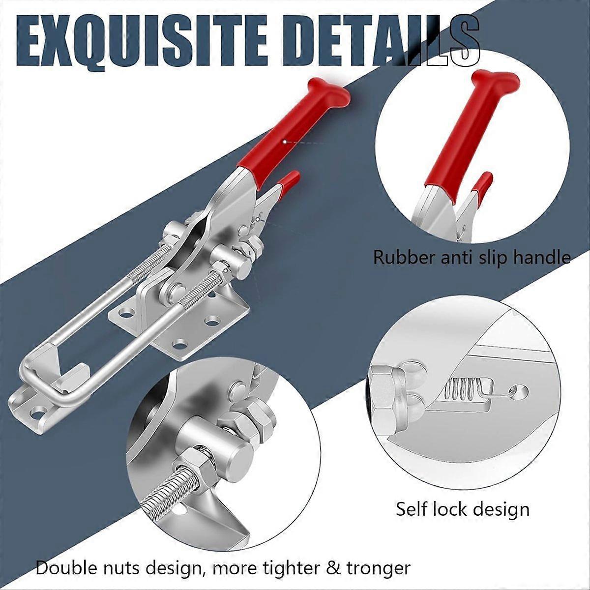 6 Pack Toggle Latch Clamp, 2000Lbs Holding Capacity