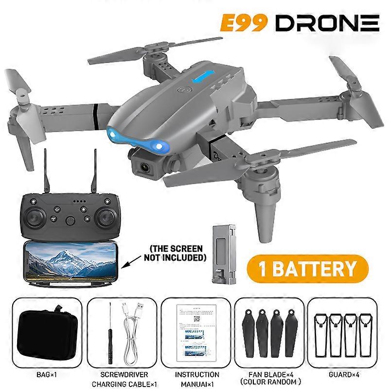2025 New E99 Drone Quadcopter Remote Control Handle Four Axis Aircraft Photography UAV Helicopter Toys