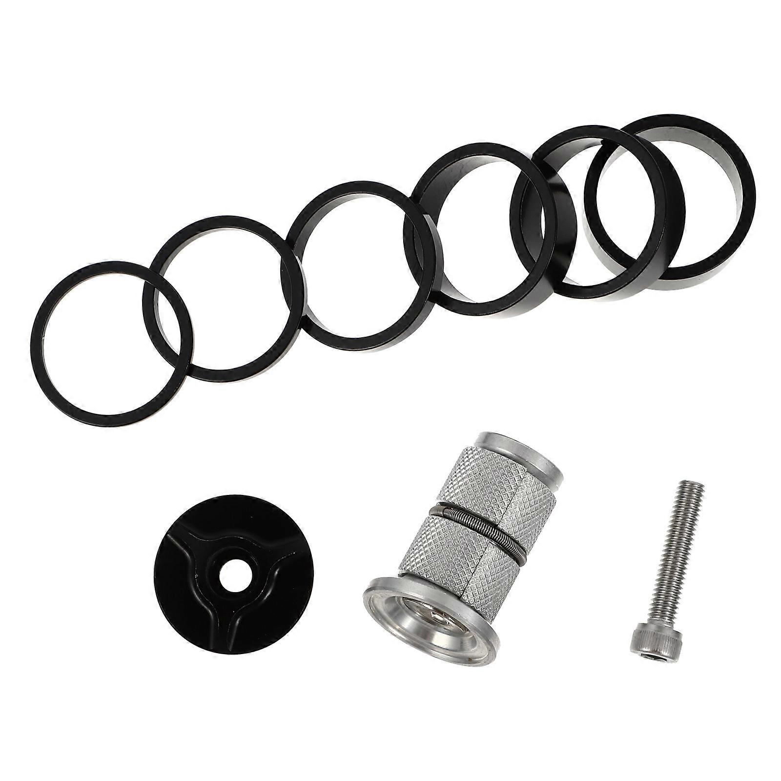 Black Front Fork Washers Replacement for 5Sets Bike Cycling Accessory