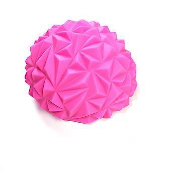 1pc Yoga Exercise Pine Ball, Half Round Foot Massage Ball, Balance Ball compatible with Body Training, Muscle Relaxation