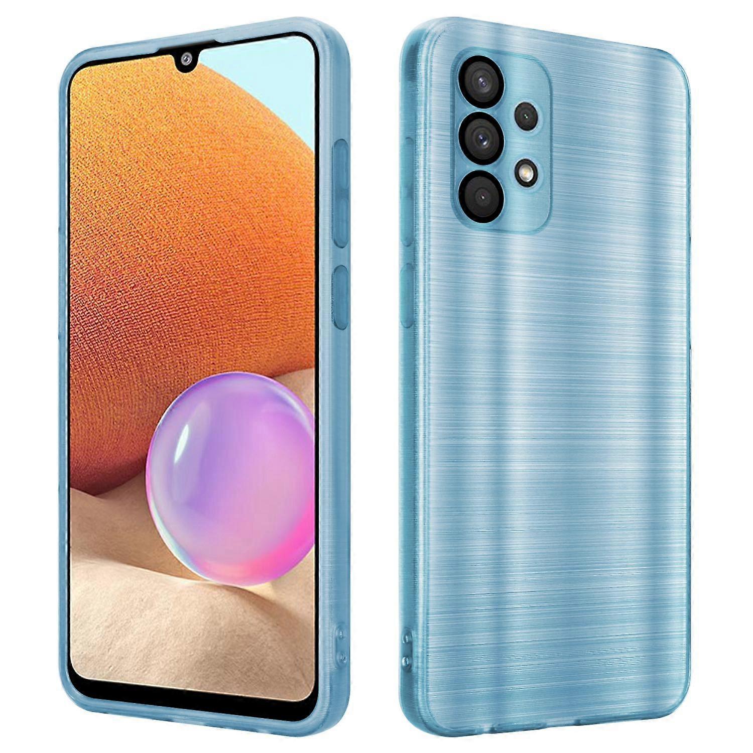 Samsung Galaxy A32 5G Protective Case - Brushed Design with Camera Protector