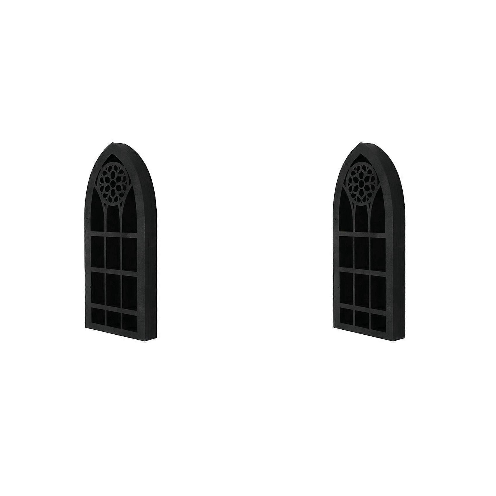 2X Moon Shelf Crystal Display Case Wall Hanging Crystal Display Shelf Nail Polish Essential Oil Storage Shelf Crystal