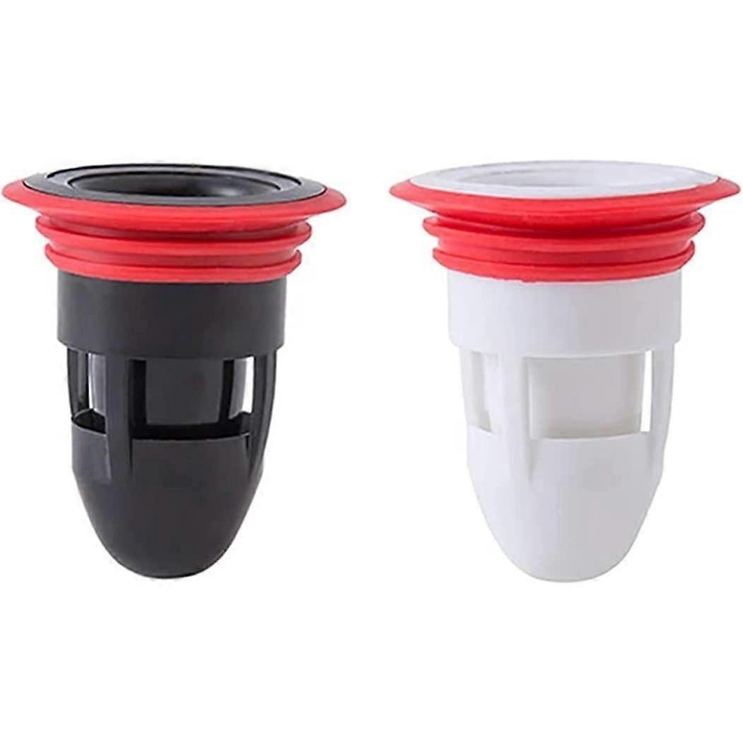 Floor Drain Core with Silicone Odor Seal, AntiClogging Insert for Bathroom and Kitchen, 2Pcs