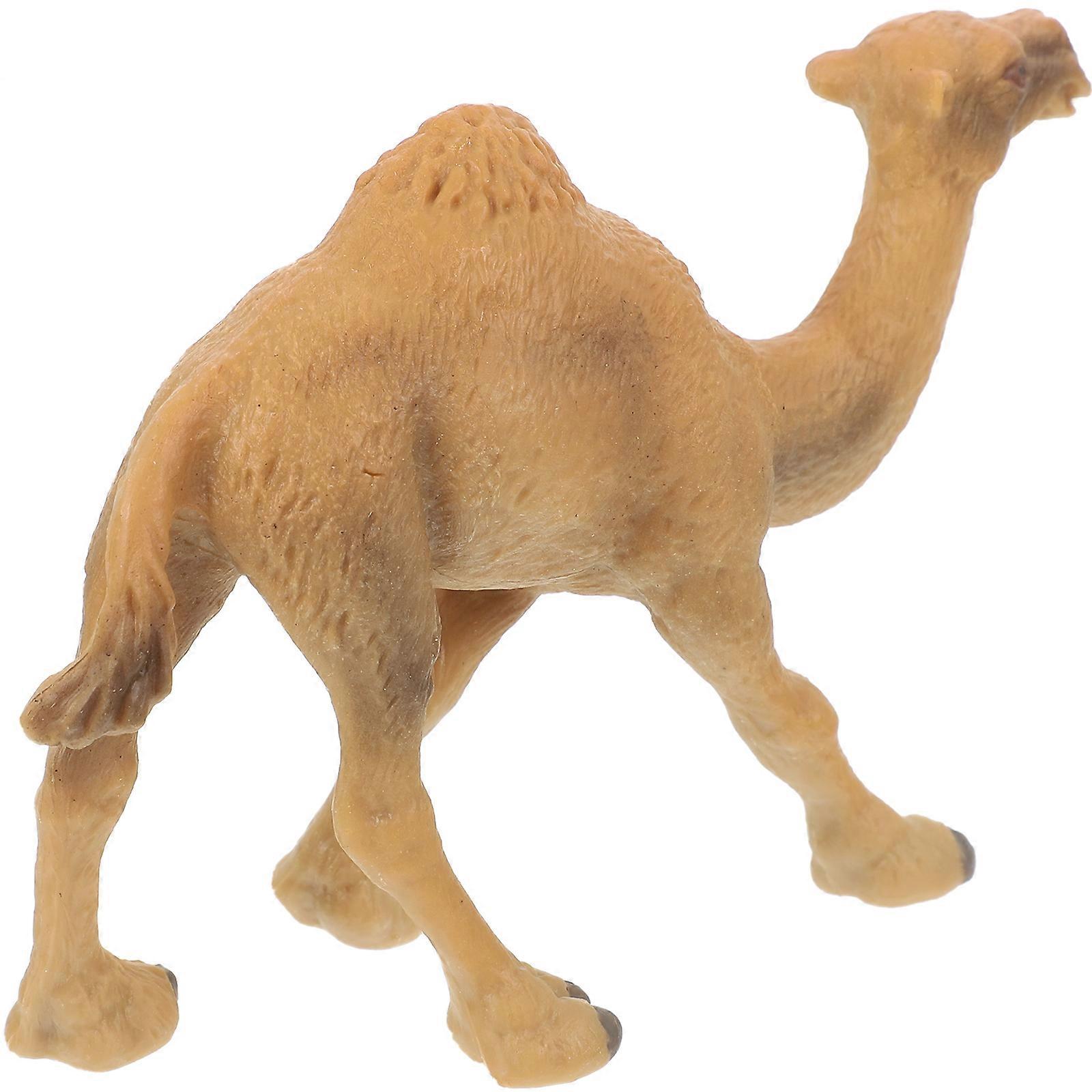 Camel Model Small Camel Figurine for Playing Sturdy Plastic Decor