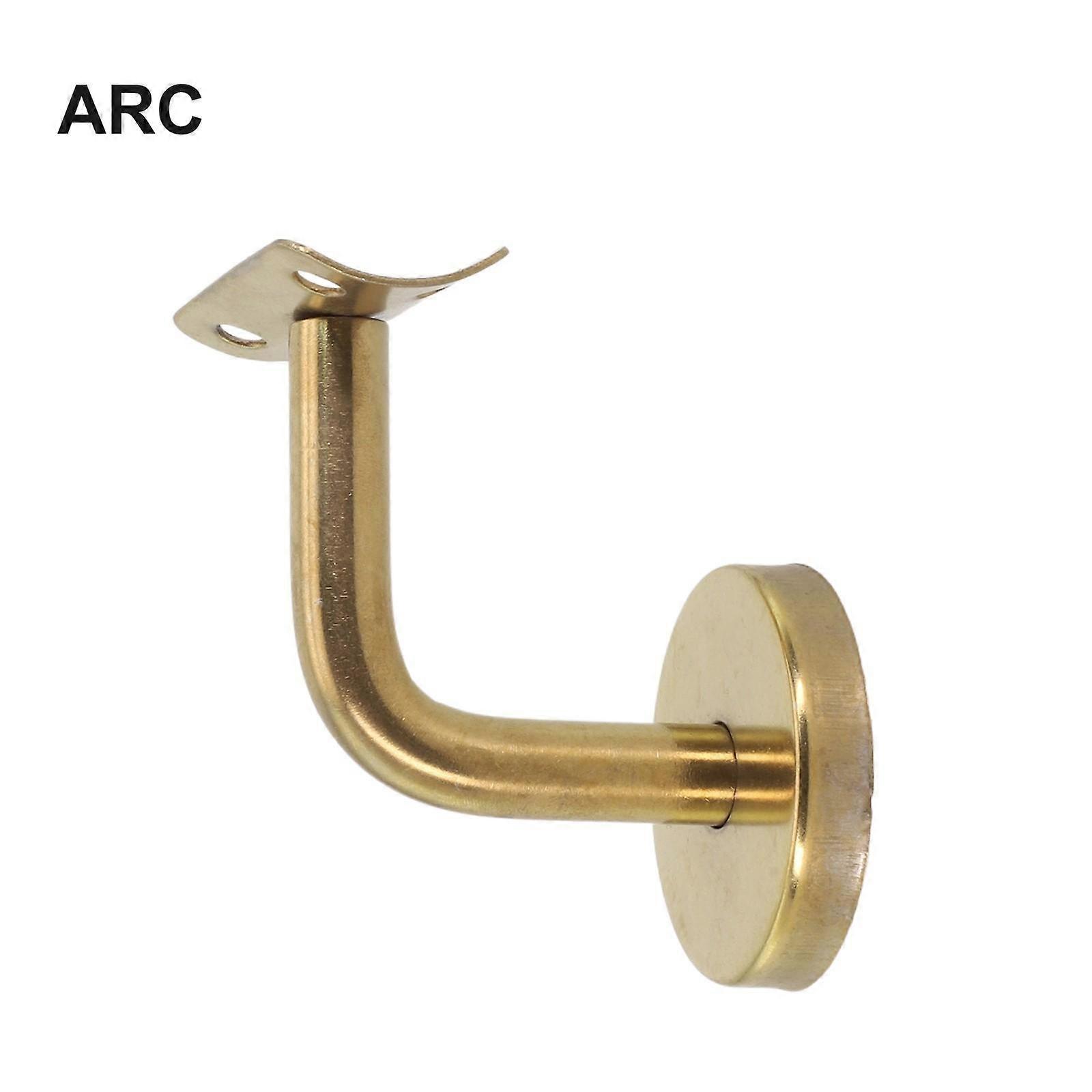 Bannister Support Gold Handrail Stair Rail Bracket High Quality