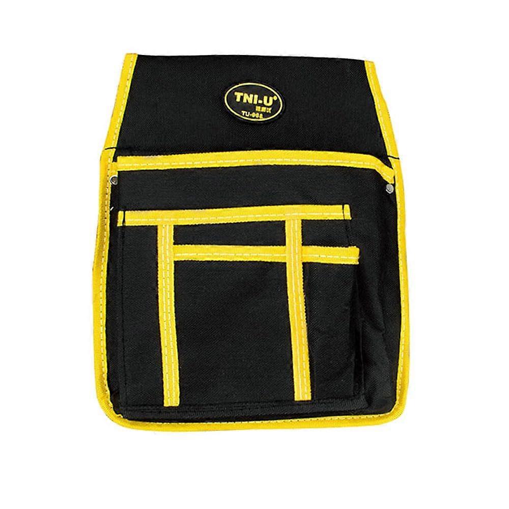 Tool Belt Pouch with Belt Clip, Durable Utility Tool Pouch for Electrician and Construction Work