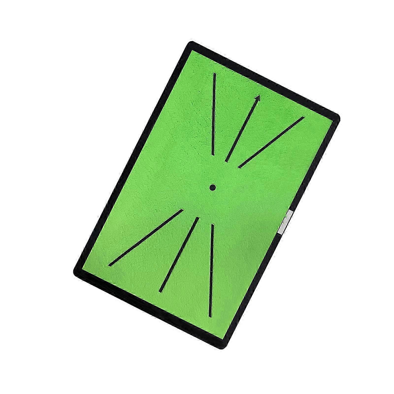 Golf Hitting Mat Swing Track Practice Marking Pad Golf Hitting Mat for Swing Paths Feedback/Detection Batting Enduring Multicolor Cs fast