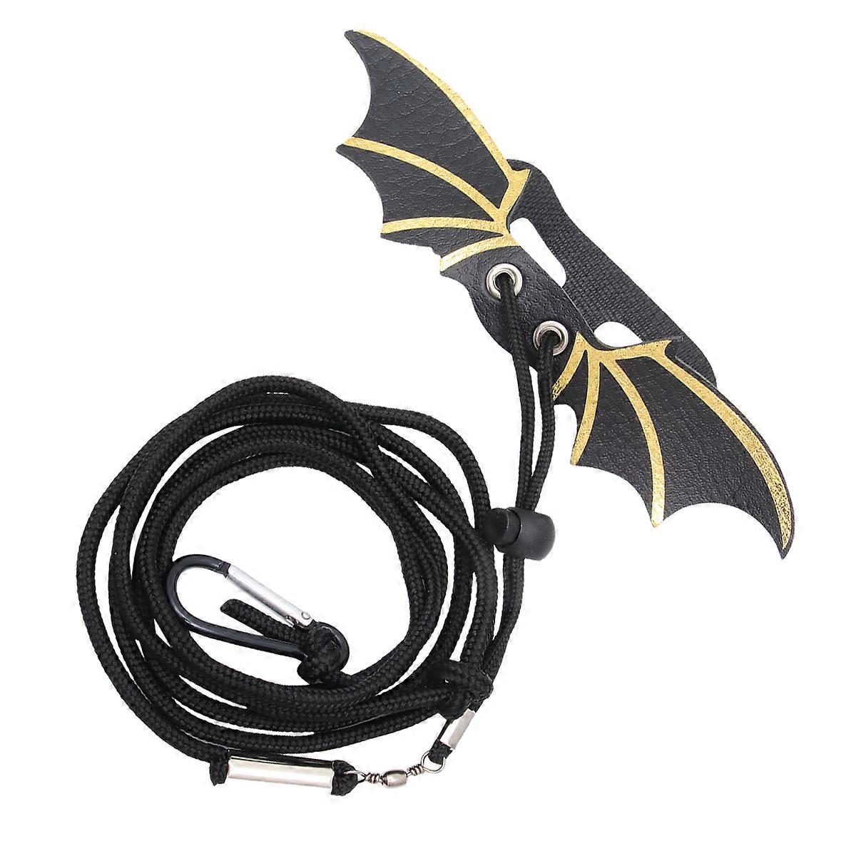 Lizard Harness Adjustable for Durable Hauling Cable Rope in Black