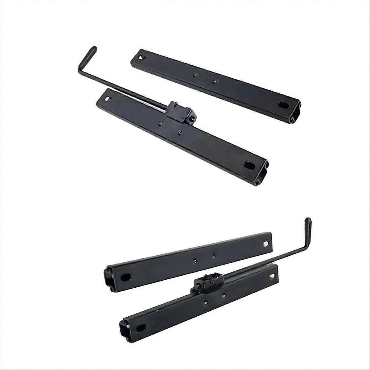 Single Lock Car Seat Slide Rail High Strength Adjustable Assembly Kit for Loader Forklift Tractor B