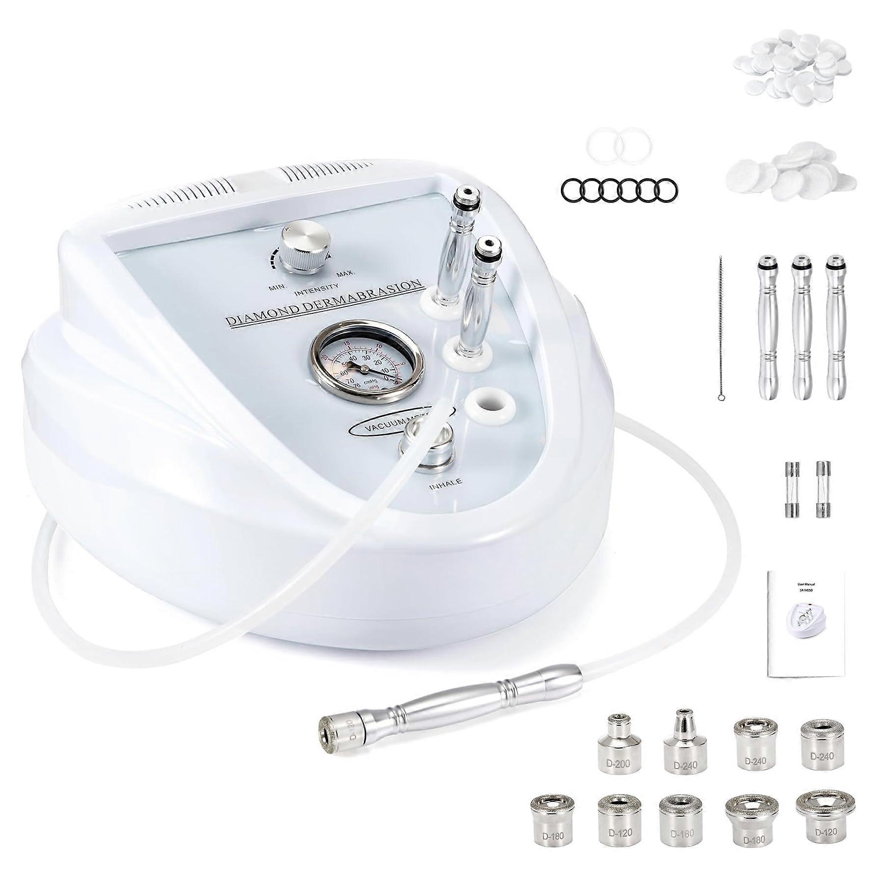Diamond Microdermabrasion Machine with Adjustable Suction for Deep Pore Cleansing, Home and Salon Use