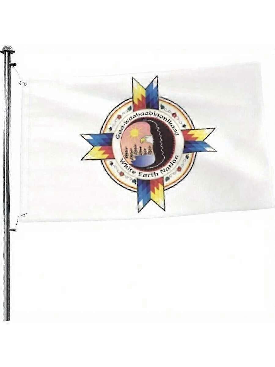 White Earth Ojibwe Flagvibrant Designindooroutusemultipurpose Garden Lawn Decor Patternc 137