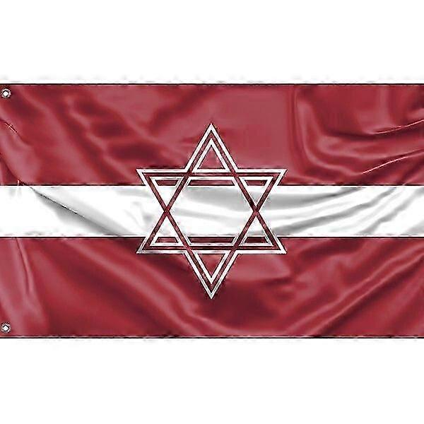 Drapeau de la proposition des Juifs lettons