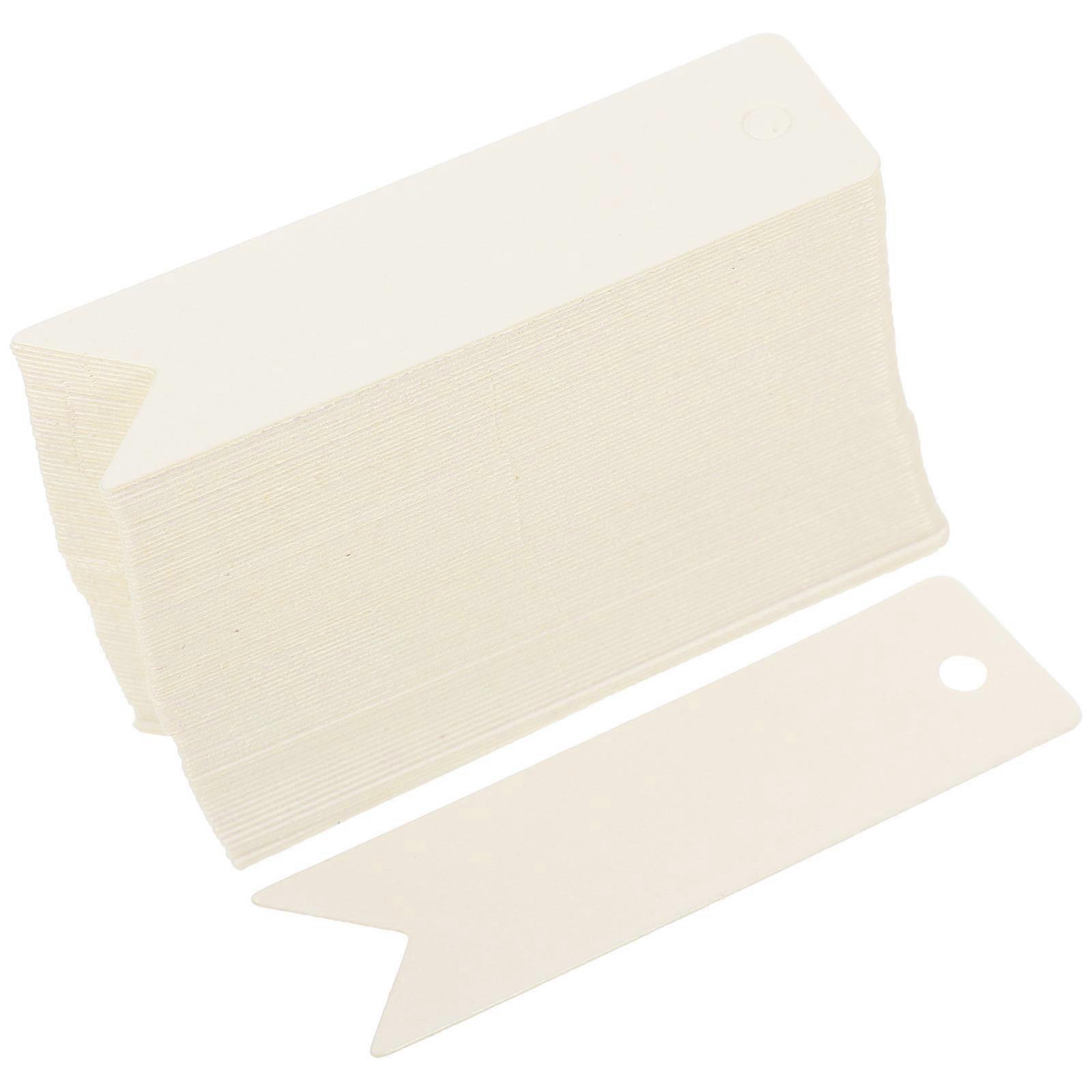 Marking Tags Paper Hanging Tags for Store Use 1000Pcs White