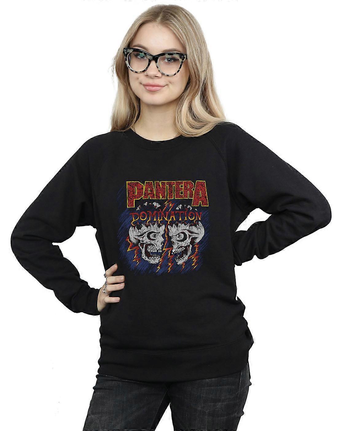 Pantera kvinners Skull dominans Sweatshirt