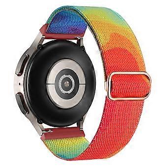 Pattern Watch Band for Coros Apex Pro/Apex 46mm ,22mm Nylon Braided Strap Replacement