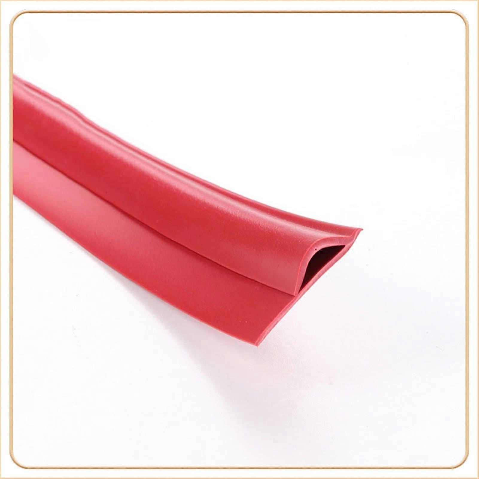 Self Adhesive Floor Transition Strip 10m Red Threshold Carpet Edge Protector