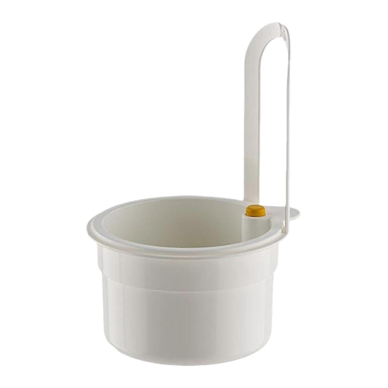 Sink Strainer Basket with DoubleLayer Separation and Fine Mesh Filtering for Kitchen Food Waste