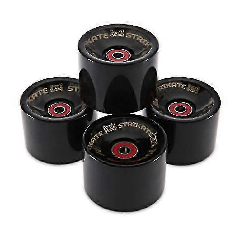Strikate 4pcs 60mm Longboard Wheels, Soft & Durable