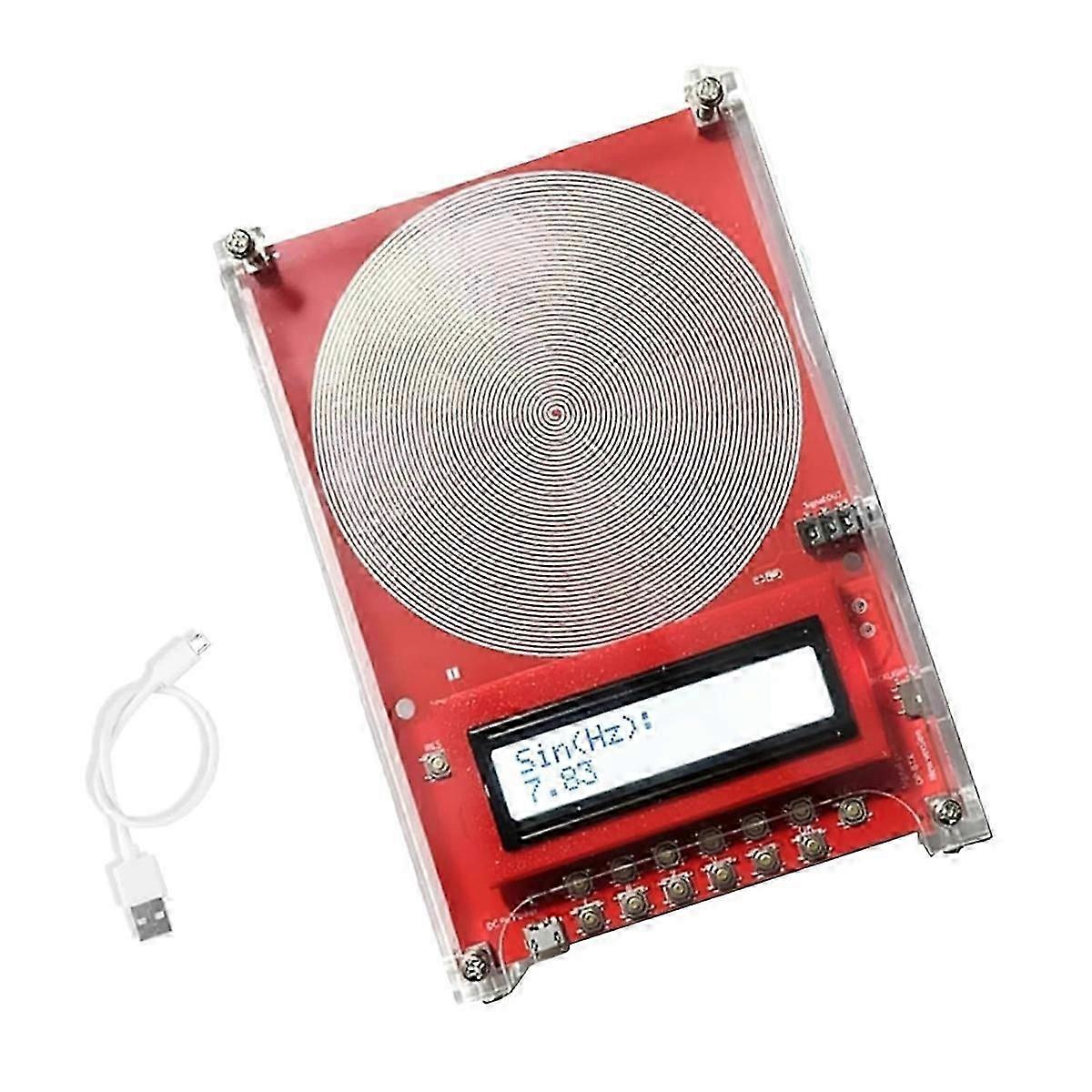 Custom Frequency Generator V2 for Schumann Wave Resonance, 0.01Hz-200000Hz Adjustable