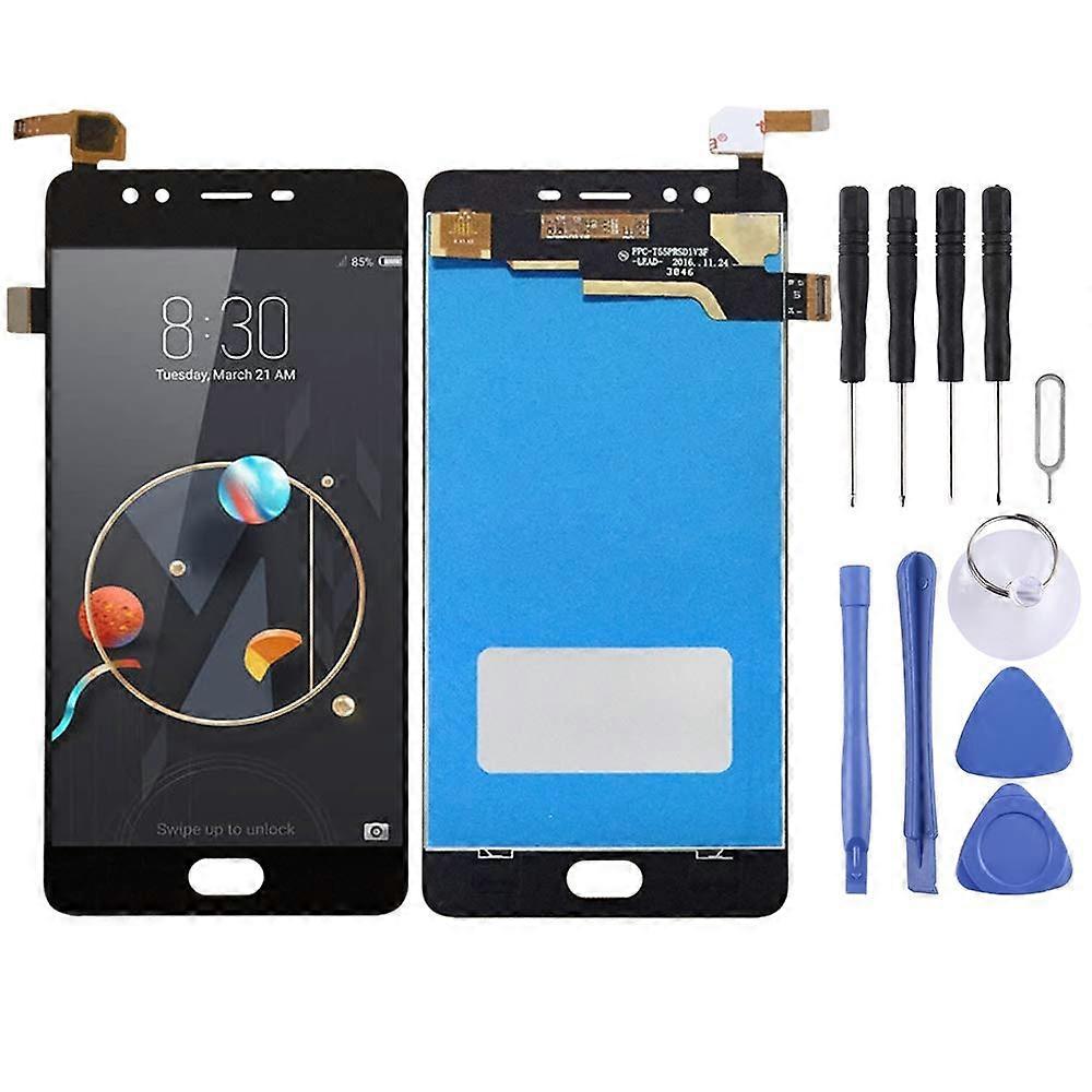 LCD Display Screen Replacement with Touch Digitizer Full Assembly Black for ZTE Nubia M2 Lite