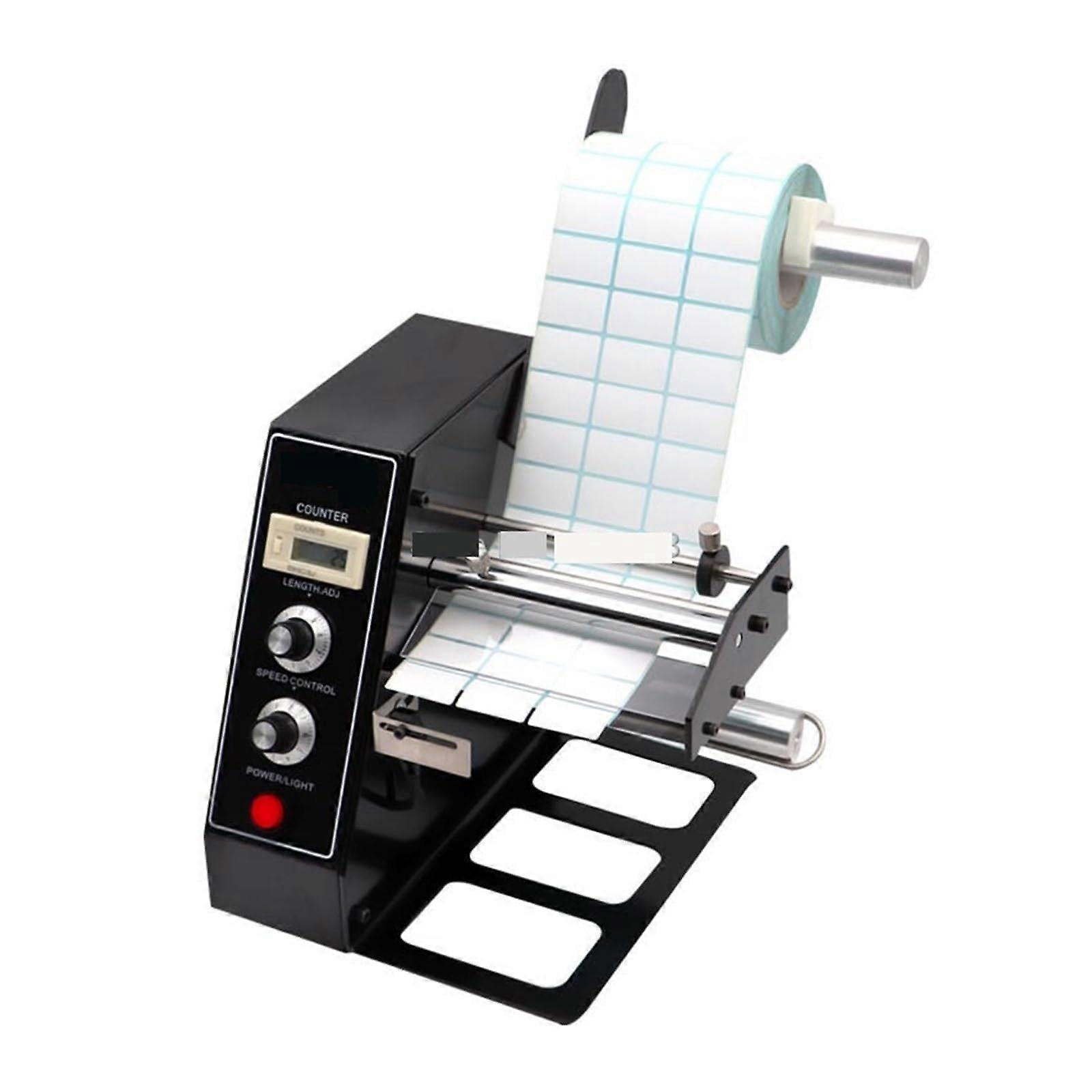 Automatic Label Dispenser with Adjustable Speed and Digital Counter for Small Labels and DIY Use