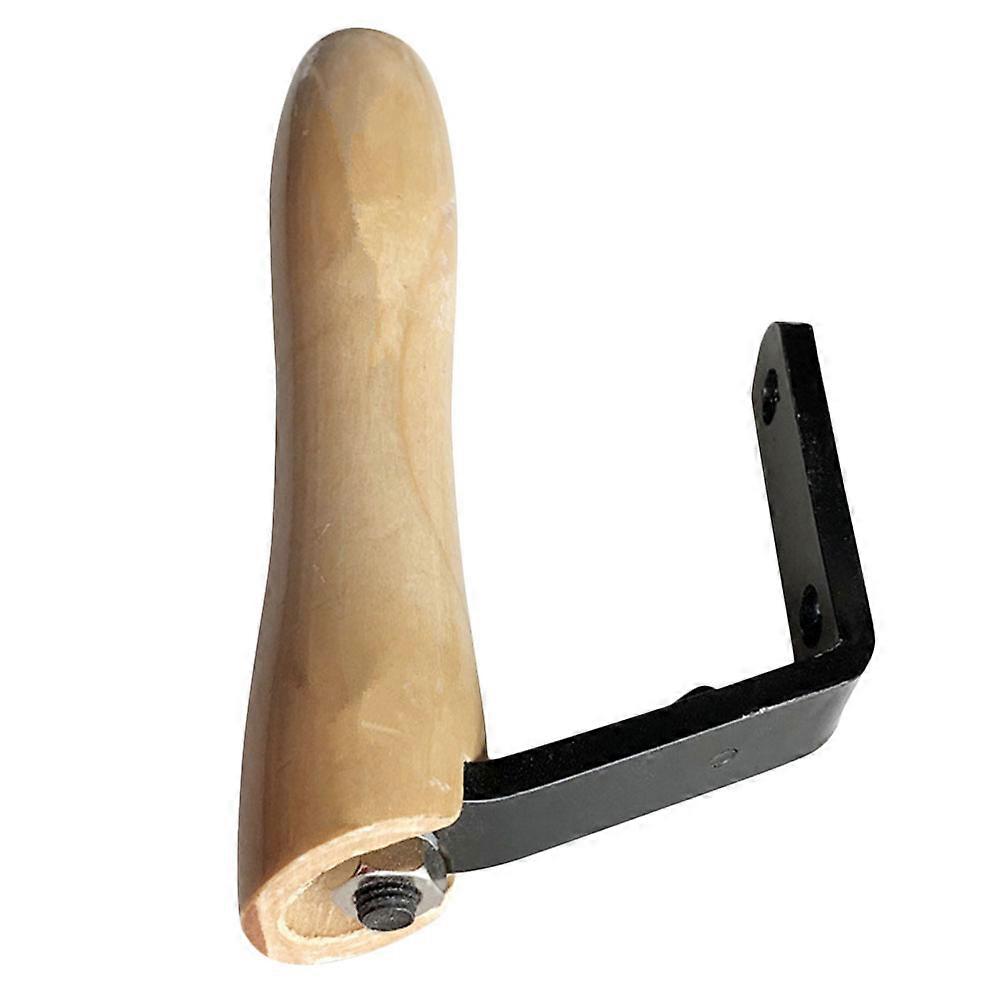 Steam Iron Handle Replacement with Wood Handle for Boiler Iron