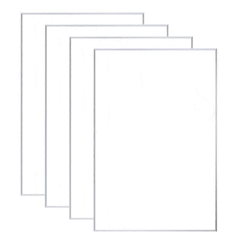 Acrylic Sheets Picture Frame Boards for DIY 4Pcs Clear Panels