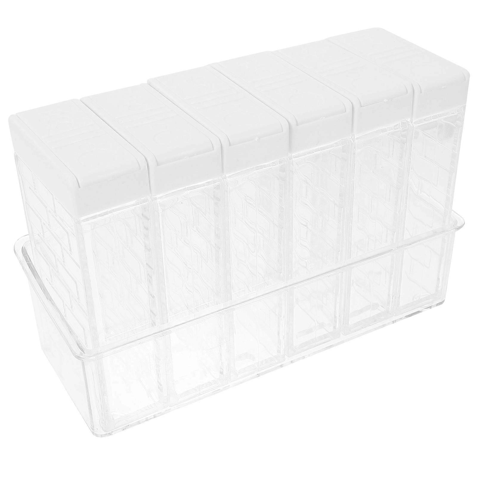 Plastic Spice Jars Seasoning Containers for Home Use 1Set